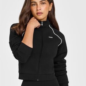 ONER Black Zip-Up Jacket